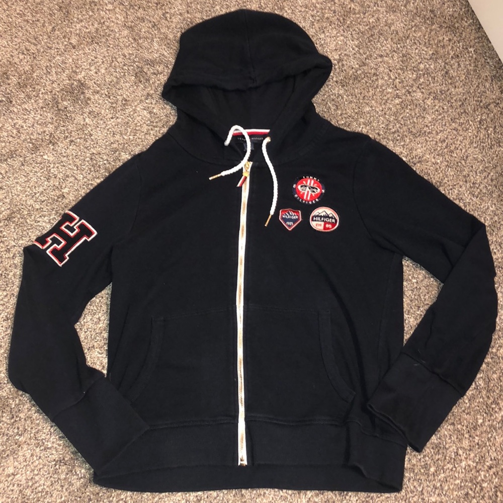 Tommy Hilfiger zip up sweater